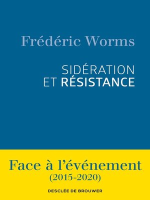 cover image of Sidération et résistance